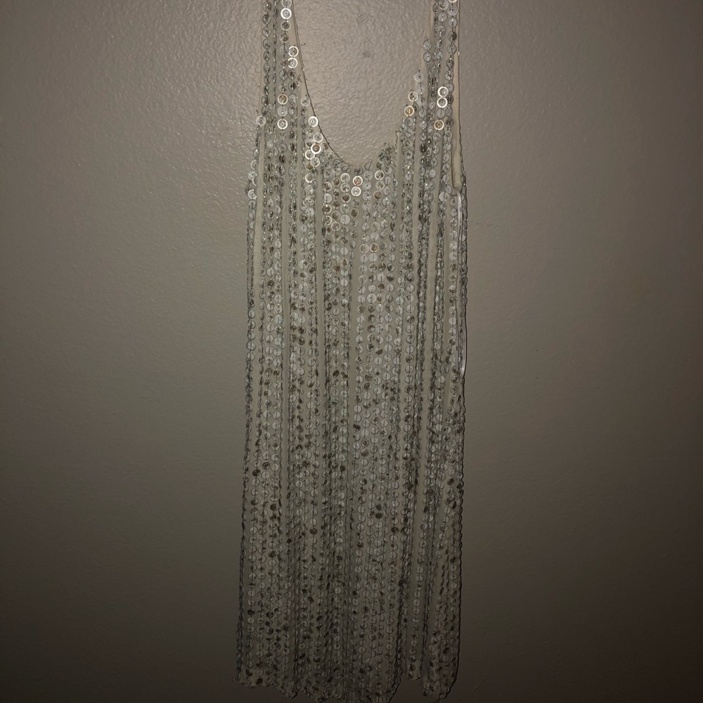 White beaded dress ✨✨
